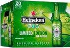 Heineken doos van 20 flesjes á 0,33 liter